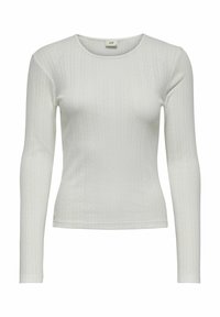 JDYSALSA MIA LIFE O NECK - Pikkade varrukatega topp - cloud dancer