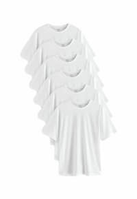 CREW NECK  6 PACK - Lihtne T-särk - white