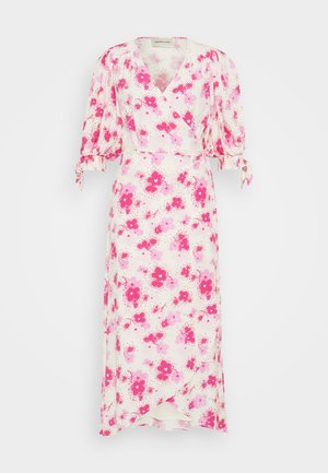 HANNAH DRESS - Vardagsklänning - hot pink/cream white