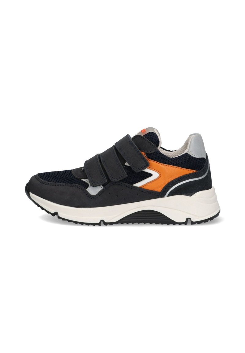 Braqeez CHRIS COOL - Sneakers laag - blauw grijs oranje