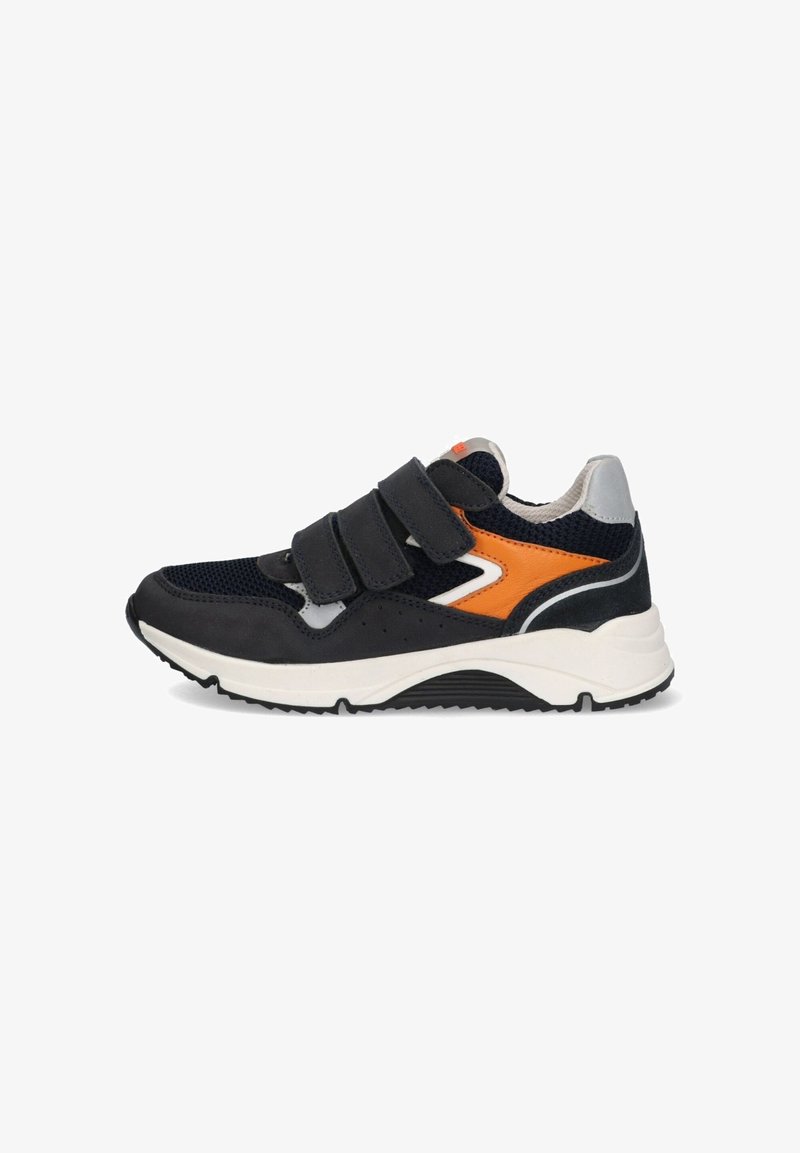 Braqeez CHRIS COOL - Sneakers laag - blauw grijs oranje