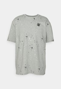 SIKSILK PAINT SPLATTER  - T-shirt print - grey marl