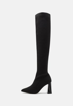 Bottes à talons hauts - black