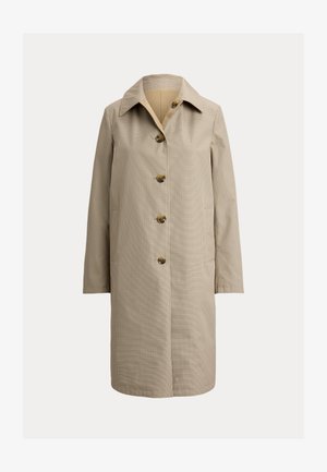 Lauren Ralph Lauren, CHECKED REVERSIBLE BALMACAAN COAT - Καμπαρντίνα - brown
