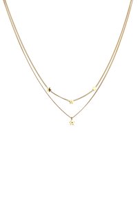 Elli SPARKLING ASTRO STAR LAYER - MIT KRISTALLEN VON SWAROVSKI® - Halskæder - gold-coloured