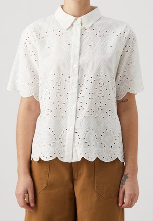 Button-down blouse - off-white