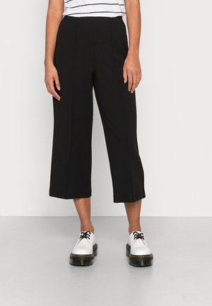 VMBECKY WIDE PULL ON CULOTTE PANT - Pantaloni - black