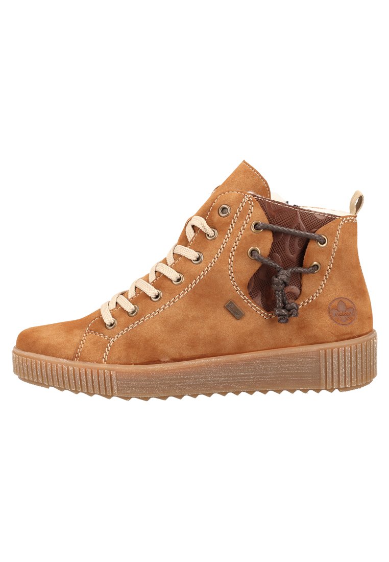 Rieker Sneakers hoog - red / brown/Bruin - Zalando.nl