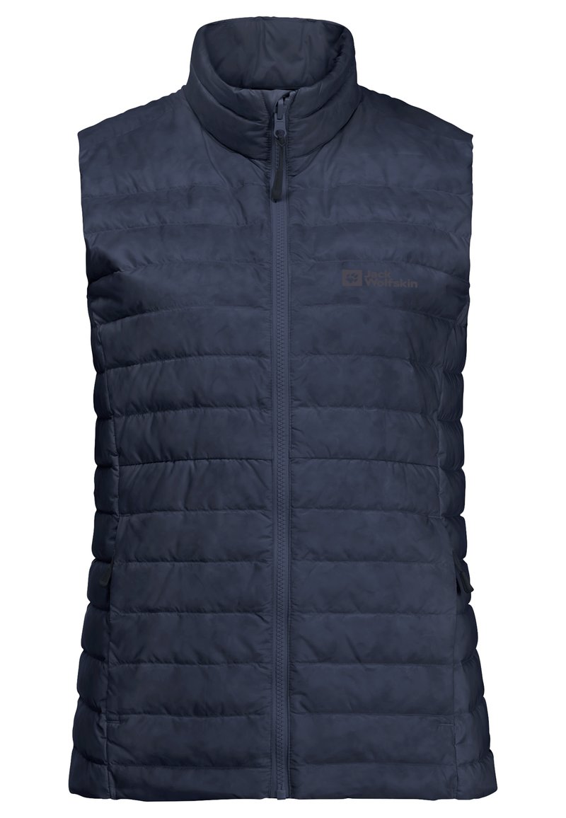 Jack Wolfskin Bodywarmer donkerblauw denim