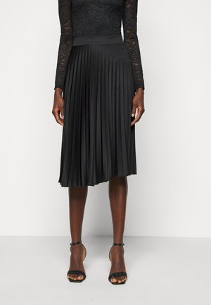 PLEAT SKIRT - A-linjekjol - black