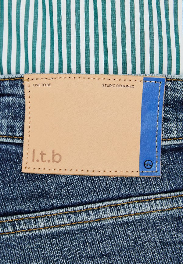 HOLLYWOOD MID RISE - Straight leg jeans - savius undamaged wash2