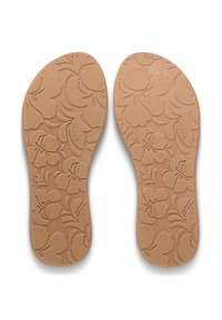 Ταμπά εσωτερική σόλα με λουλουδένιο μοτίβο, διαθέτει υφασμένα αυλάκια και το λογότυπο "ROXY" τυπωμένο στην επιφάνεια, σχεδιασμένο για άνεση.