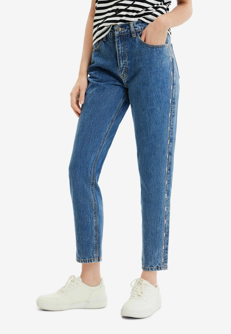 Desigual Vaqueros rectos - blue