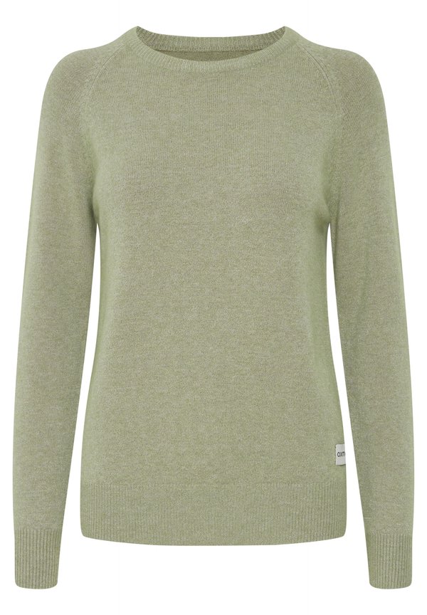 OXMARIA - Jumper - vetiver melange2