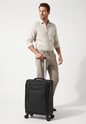 FRANKY, MELBOURNE 3.0 4-ROLLEN KABINENTROLLEY 55 CM  UNISEX - Valise à roulettes - black