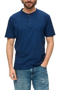 s.Oliver HENLEYAUSSCHNITT - T-shirt basic - navy