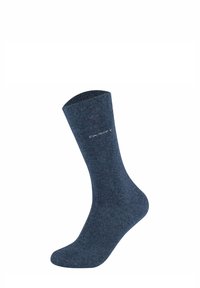 camano UNISEX SOFT EINFARBIG 8ER PACK - Calcetines - blau