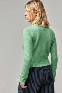 BDG Urban Outfitters COSY CREW - Kardigán - sage