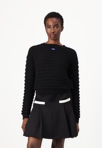 HUGO - SLUMMYA - Jumper - black Thumbnail Image 1