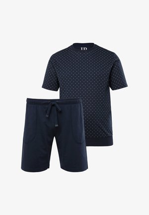 JP1880, ALL-OVER PRINT SET - Nachtwäsche Set - navy blue