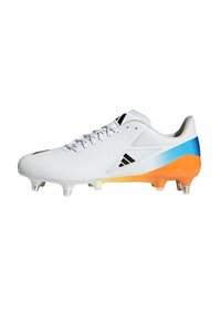 adidas Performance ADIZERO RS15 ULTIMATE RUGBY - Jalkapallokengät pehmeälle alustalle - cloud white   core black   lucid tangerine