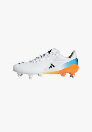 adidas Performance ADIZERO RS15 ULTIMATE RUGBY - Kopačky na mäkký povrch - cloud white core black lucid tangerine