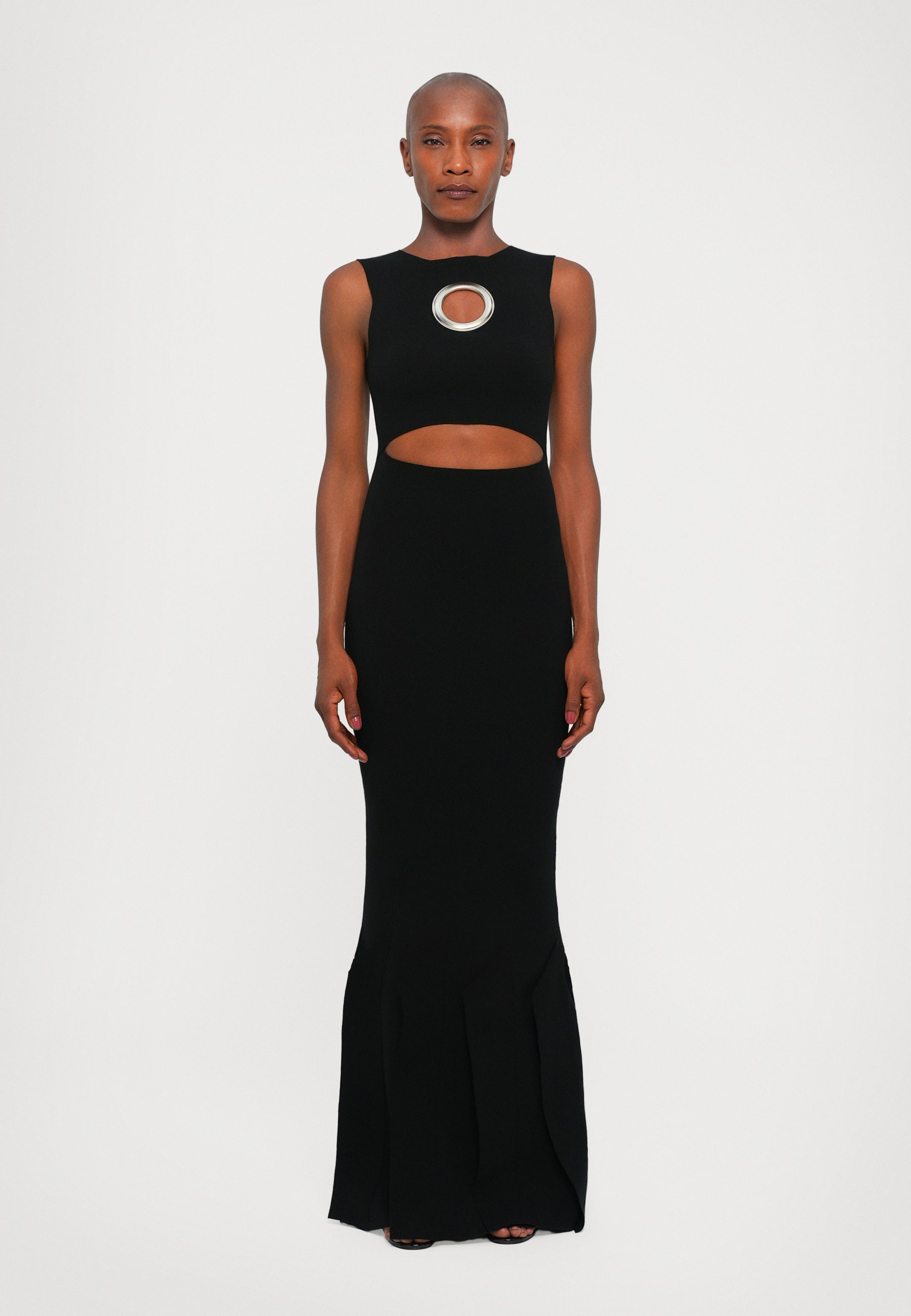A.W.A.K.E. MODE DRESS WITH PANEL DETAIL - Maxi dress - black - Zalando A.W.A.K.E. MODE DRESS WITH PANEL DETAIL - Maxi dress - black - Zalando