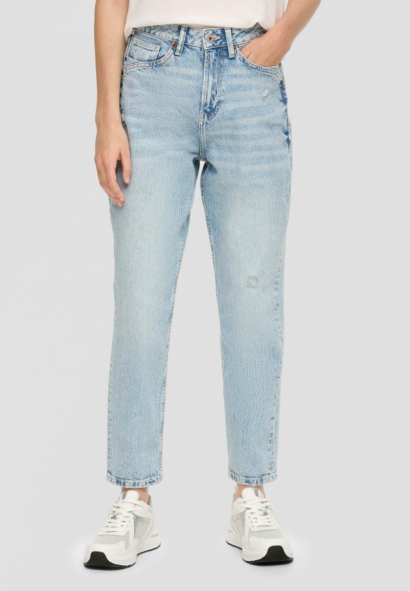 QS - Jeansy Zwężane