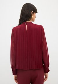 adL PLEATED  - Blouse - claret red