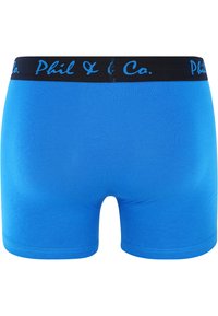 Phil & Co. Berlin 4 PACK - Úzké boxerky - schwarz blau