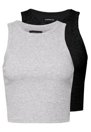 2 PACK - Linne - light grey/black