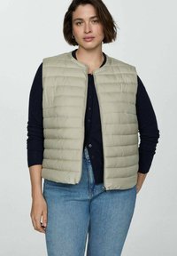 Mango Strukirani kaput - mottled light grey