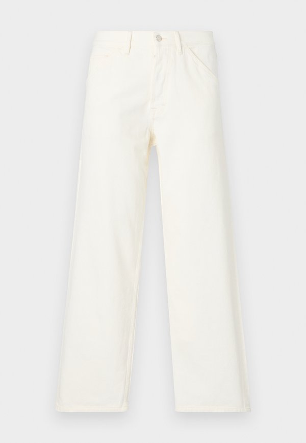 BAGGY - Relaxed fit jeans - ecru wash2