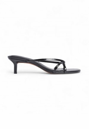 STRAPPY KITTEN - Muiltjes met hak - black