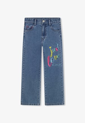 Billieblush Vaqueros rectos - double stone brossage