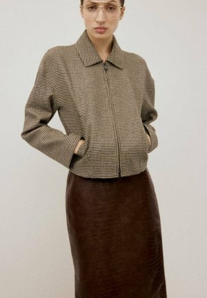 Veste mi-saison - medium brown