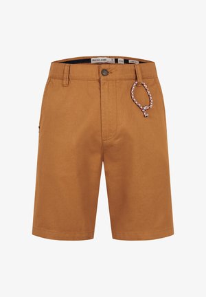 INDICODE JEANS, INMELIO SHORTS SHORTS CHINO - Rövidnadrágok - camel