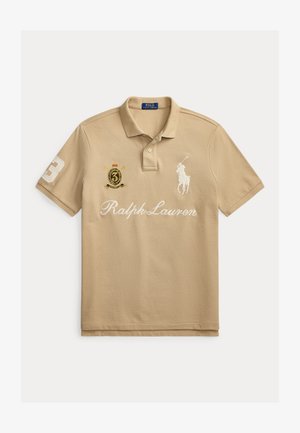 Polo Ralph Lauren, CLASSIC FIT BIG PONY MESH POLO SHIRT - Poloshirts - vintage khaki