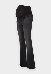 OLMBLUSH - Calças de ganga à boca de sino - washed black