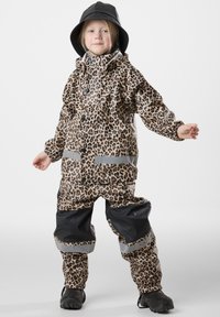 Swedemount - DROP RAIN SET - Combinaison de pluie - black leopard Image miniature 1