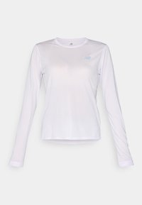 New Balance ATHLETICS LONG SLEEVE - Hosszú ujjú felső - taro heather