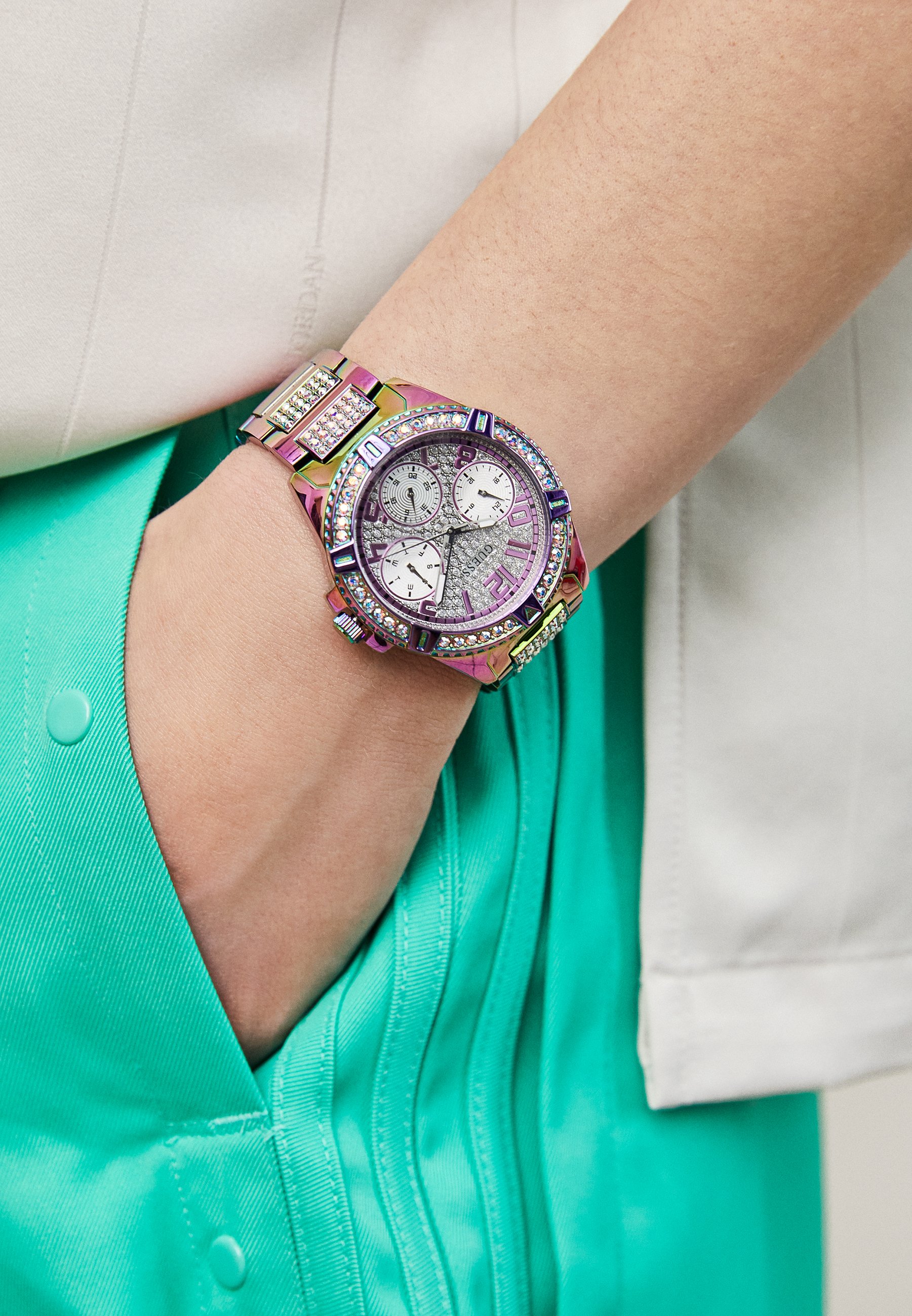 Gucci Uhr Bunt Guess GS LADY FRONTIER Uhr Multi-coloured/pink