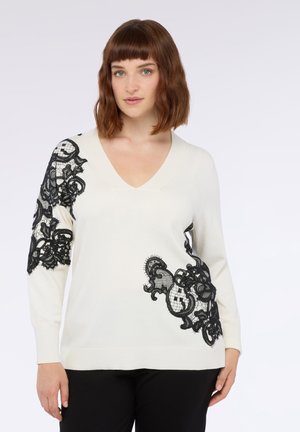 Strickpullover - bianco