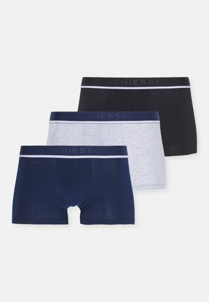 3 PACK - Boxerkalsong - blue/black/grey