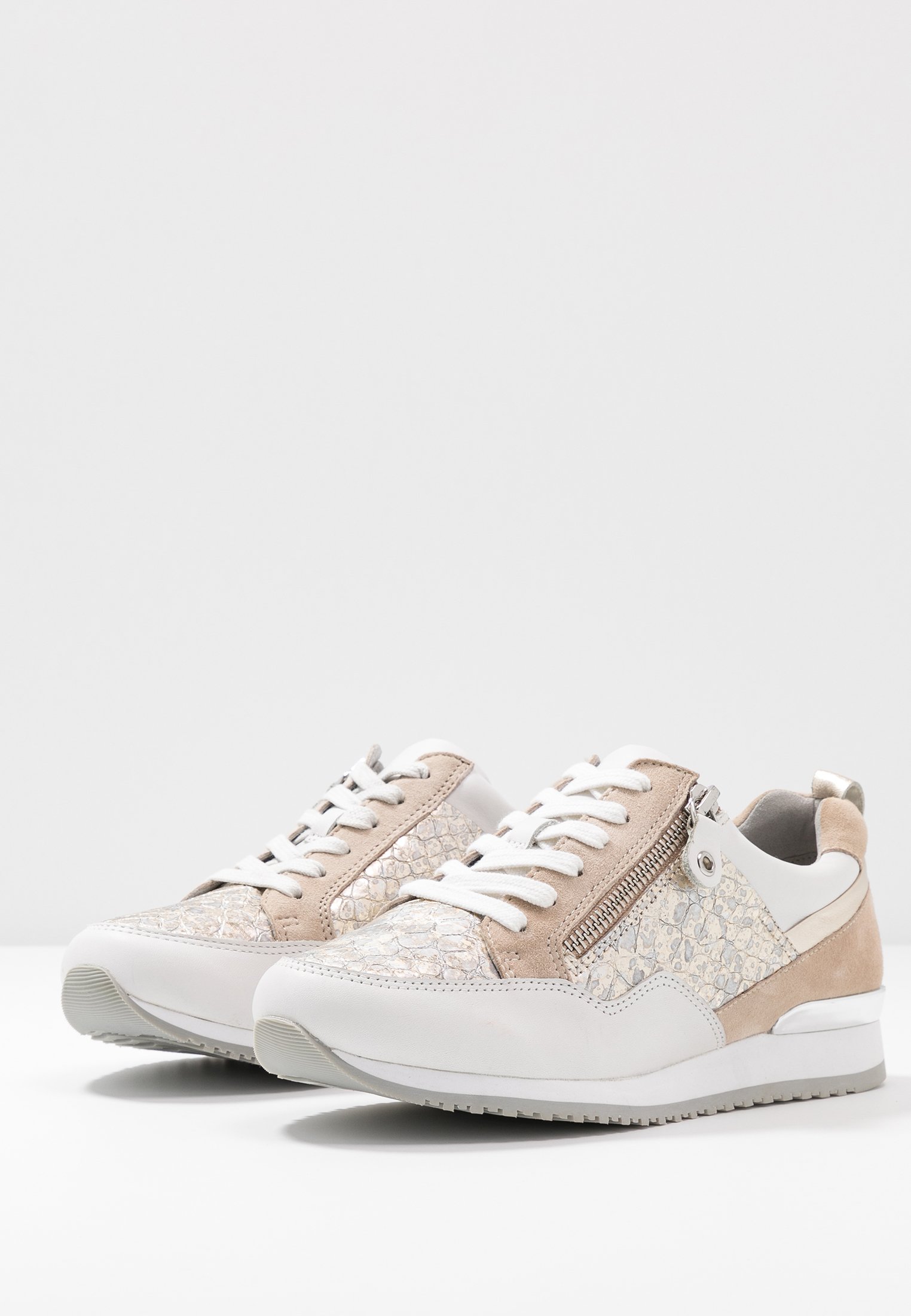 Caprice Joggesko light goldwhite Zalando.no Caprice Joggesko yellowwhite Zalando.no