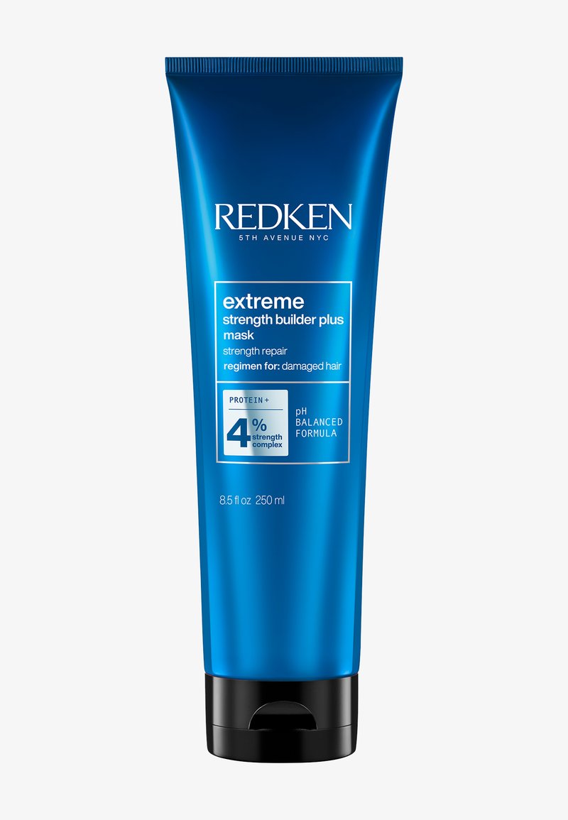 Redken - EXTREME STRENGTH BUILDER PLUS MASK | DEEP CARE, ANTI SPLIT ENDS AND ANTI BREAKAGE FOR DAMAGED HAIR - Maska do włosów, Powiększ