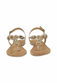 Lazamani Sandales tongs - gold