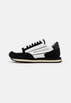 LACE UP - Tossud - white/black