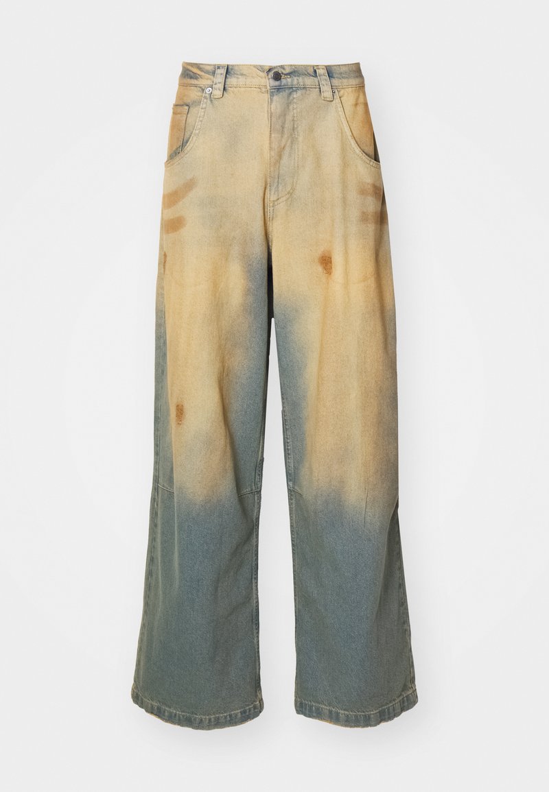 Jaded London MUD COLOSSUS UNISEX - Loose Jeans - blue denim 