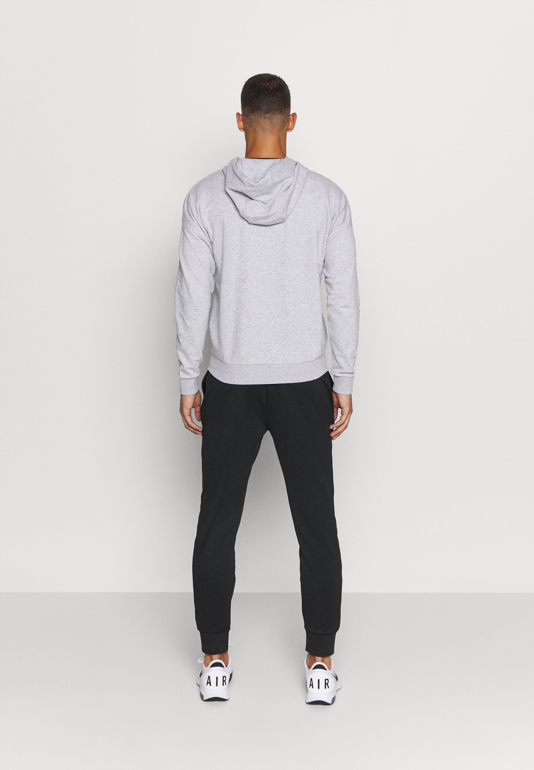 Lacoste Sport RAINBOW JACKET - Zip-up sweatshirt - silver chine/navy  blue/utramarine/green/white/light grey - Zalando.co.uk